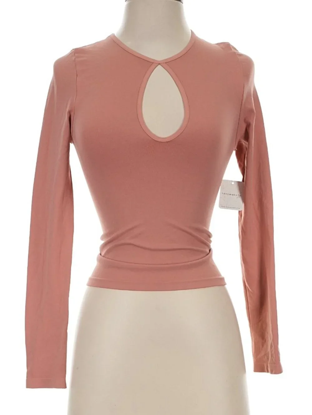 NWT Intimately Free People - Makes Sense Long Sleeve XS/S Blush Pink